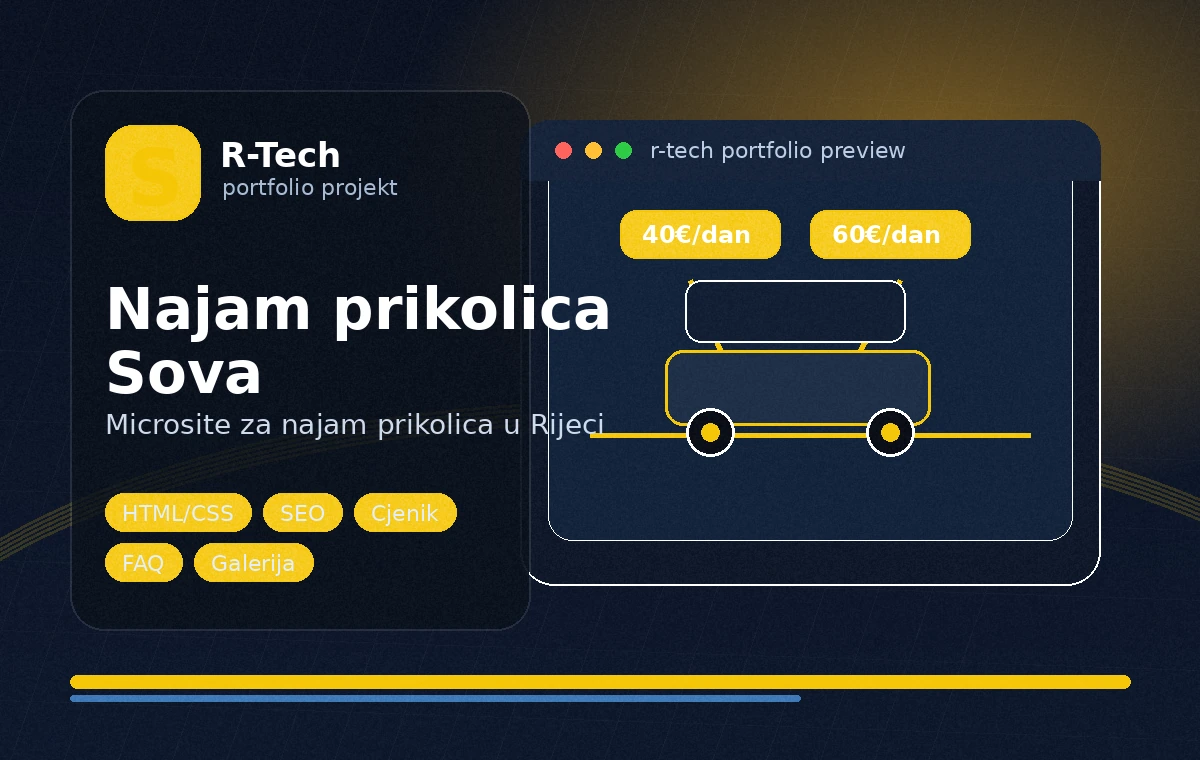 Najam prikolica Sova portfolio thumbnail